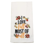Fall Pumpkin Season  Love Fall Towel Cotton Flour Sack Towels C86171639-41