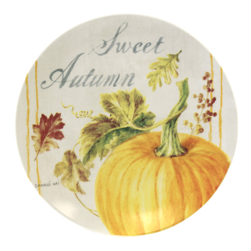 Tabletop Pumpkin Patch Salad Plate - - SBKGifts.com