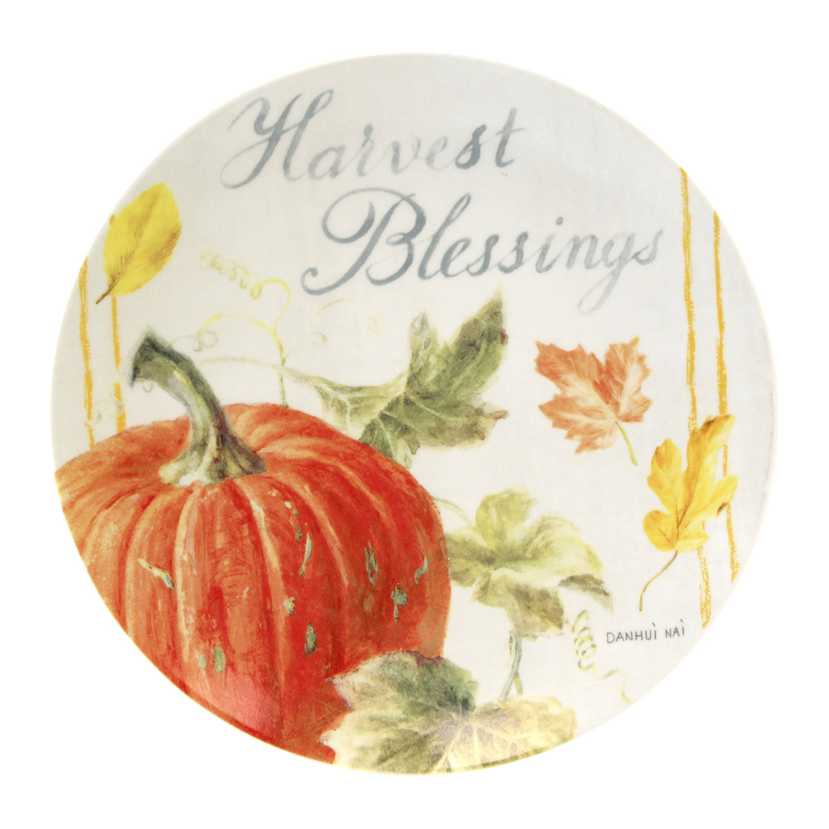 Tabletop Pumpkin Patch Salad Plate - - SBKGifts.com