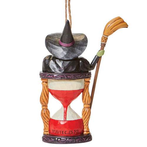 Jim Shore Wicked Witch Hourglass Ornament - - SBKGifts.com