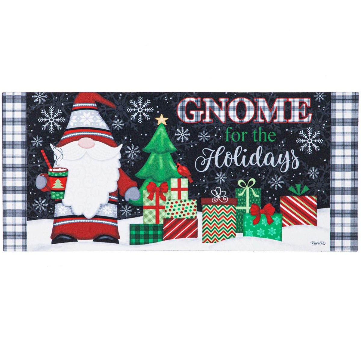 (52480) Gnome For The Holidays Mat