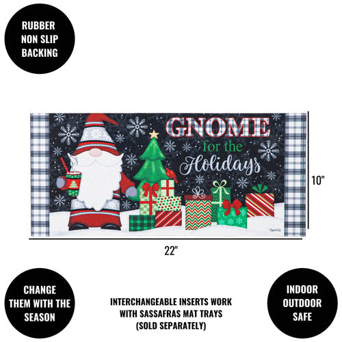 Christmas Gnome For The Holidays Mat - - SBKGifts.com