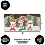 Christmas Gnoel Gnomes Sassfrass Mat - - SBKGifts.com
