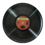 Tabletop Record Plate Melamine Greatest Hits 33 1/3 Rpm Sf0044