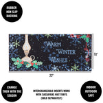 Christmas Warm Winter Wishes Mat - - SBKGifts.com
