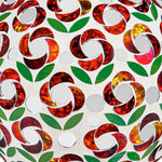 Home & Garden Pointsettia Mosaic Gazing Ball - - SBKGifts.com