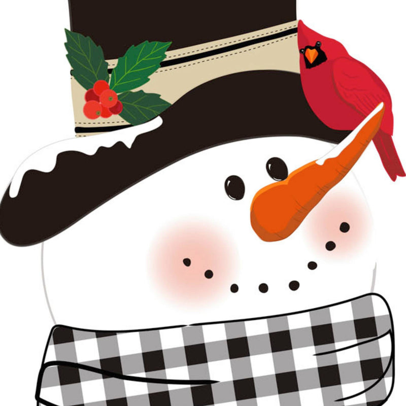 Christmas Snowman And Friend Door Decor - - SBKGifts.com