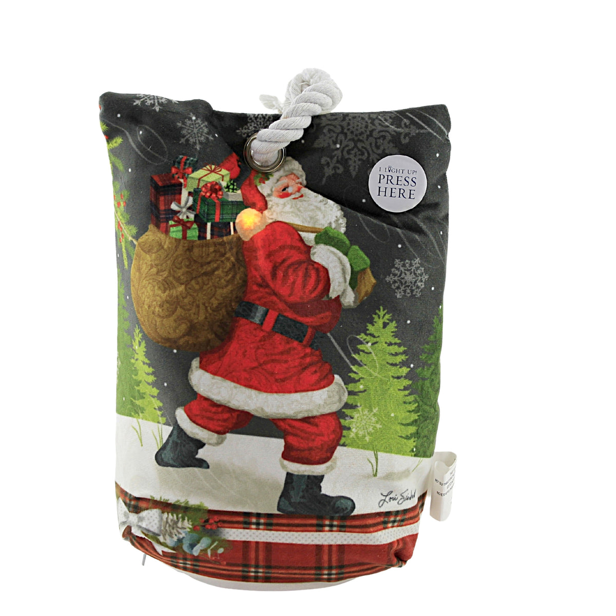 (52554) Santa Memories Led Door Stop
