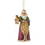 Jim Shore Santa With Lantern Polyresin Christmas Claus 6008128