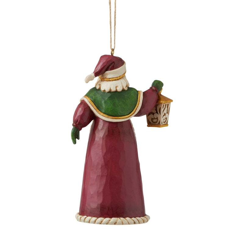 Jim Shore Santa With Lantern - - SBKGifts.com