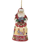 Toyland Santa - 1 Ornament 7.75 Inch, Polyresin - Santa Toy Claus 6009457 (52614)