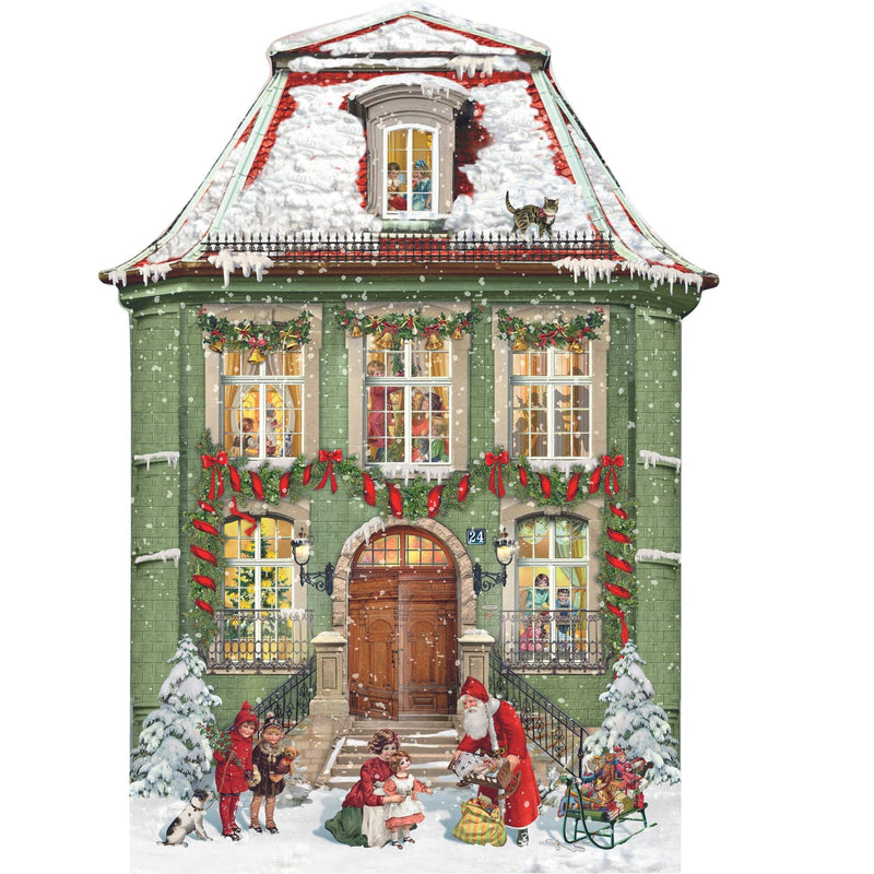 Christmas Christmas In The Townhouse Paper Advent Calendar Tradition 72320 (52617)
