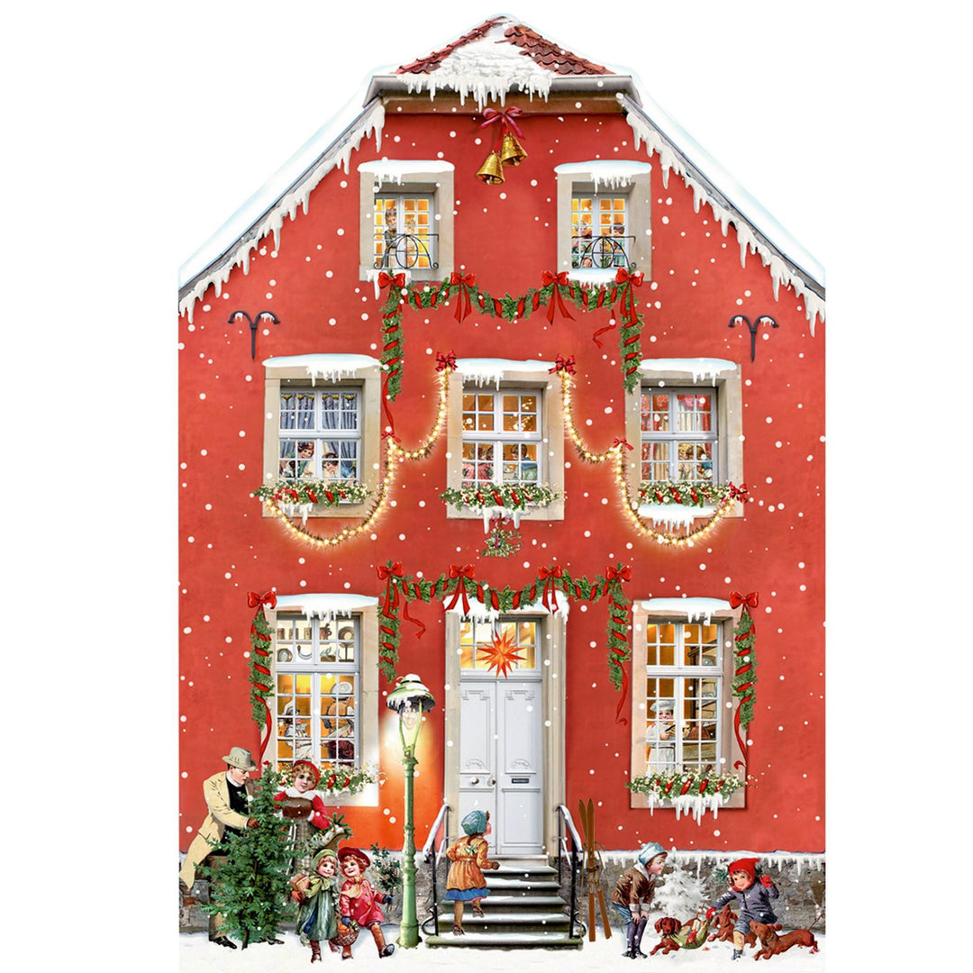 Christmas Party In The Victorian House Paper Advent Calendar 
