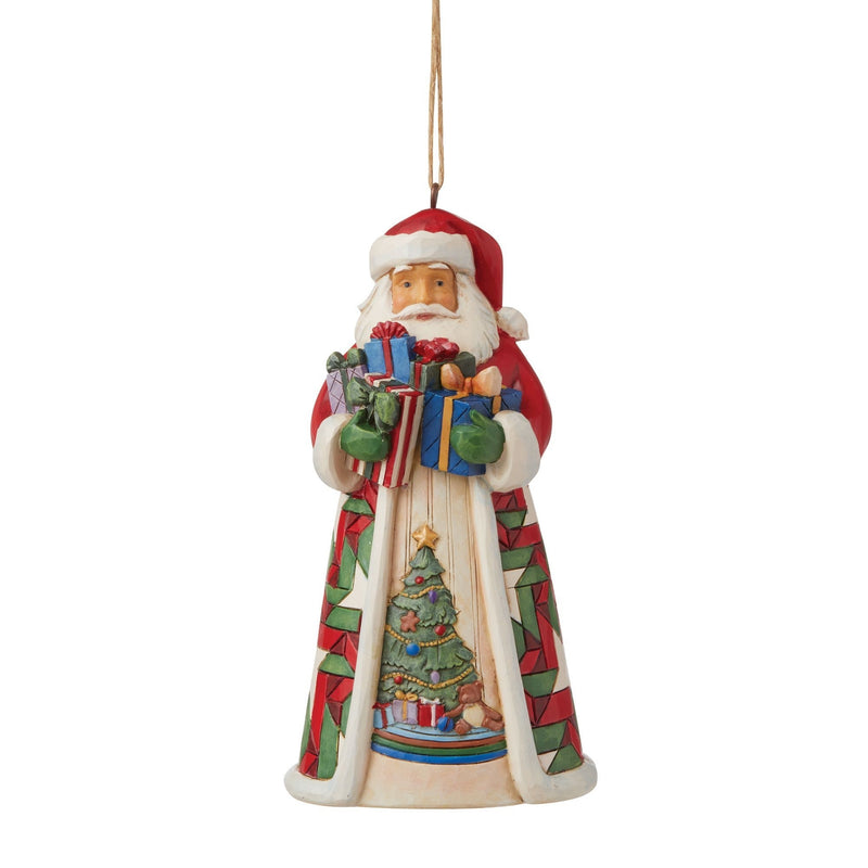 Jim Shore Santa Arms Full Of Gifts Polyresin Christmas Claus Jim 6009463