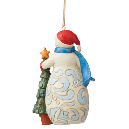 Jim Shore Snowman With Tree - - SBKGifts.com