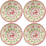 Tabletop Reindeer Mini Snack Bowl Ceramic Vintage Swedish Look A42014
