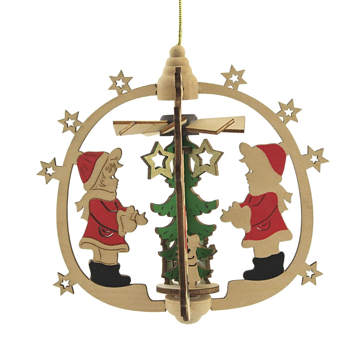 (52677) Christmas Children Spinning