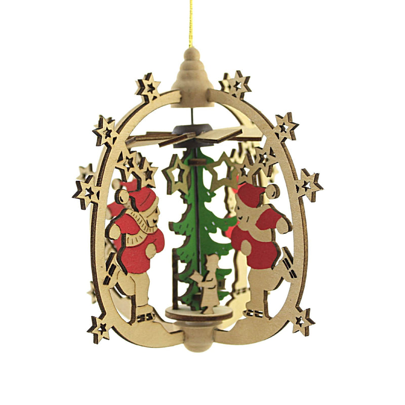 Holiday Ornament Christmas Skating Children - - SBKGifts.com