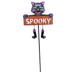 Home & Garden Spooky Black Cat Stake - - SBKGifts.com