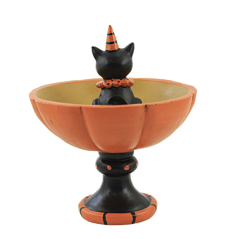 Tabletop Black Cat Treat Stand - - SBKGifts.com