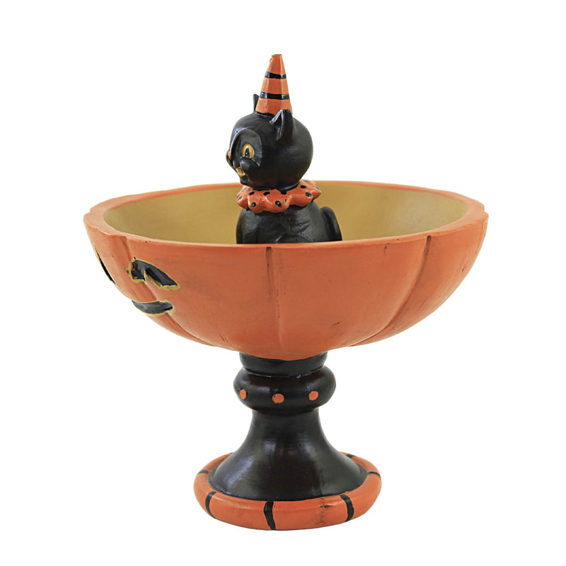 Tabletop Black Cat Treat Stand - - SBKGifts.com