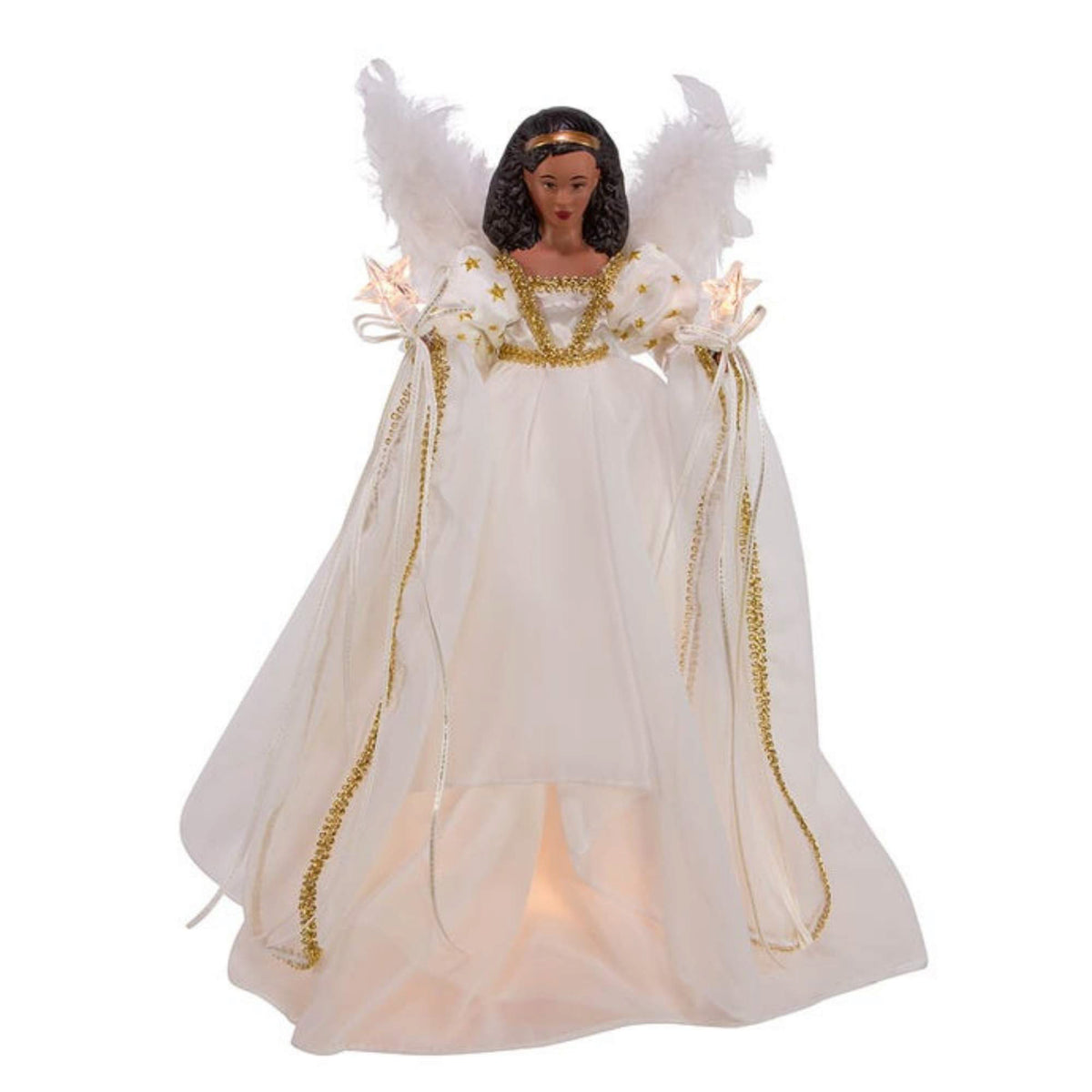 (52736) Dark Skin Angel Tree Topper
