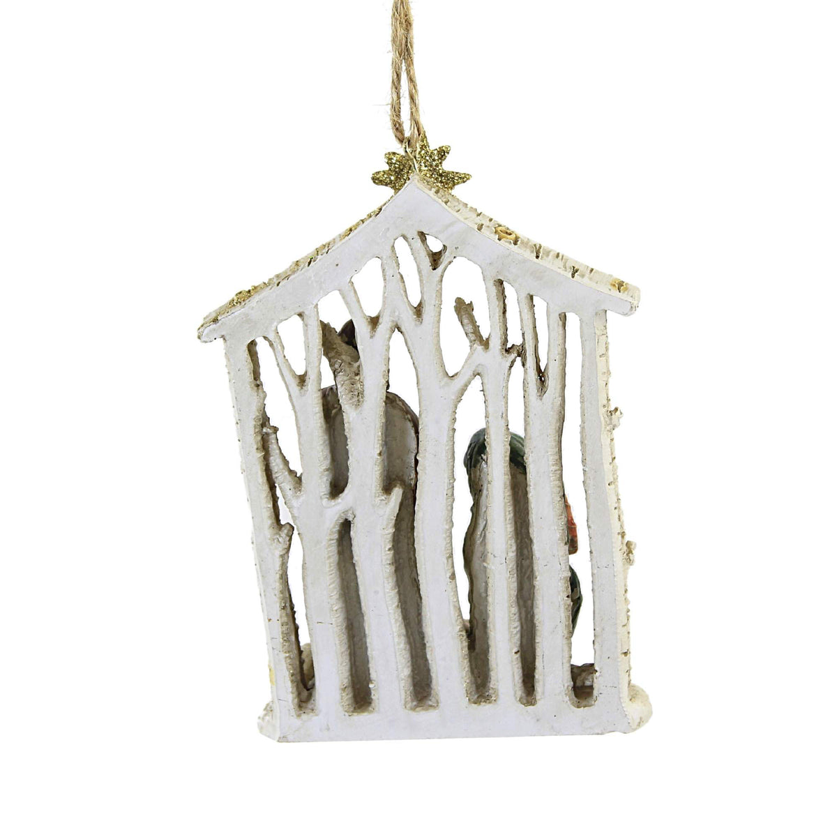Holiday Ornament Nativity Holy Family Sheep - - SBKGifts.com