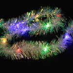 Christmas Tinsel Garland Multicolored - - SBKGifts.com