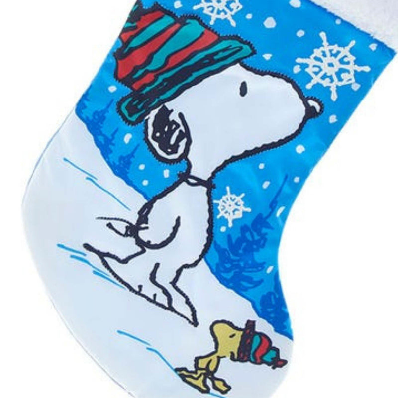 Christmas Snoopy Woodstock Stocking - - SBKGifts.com