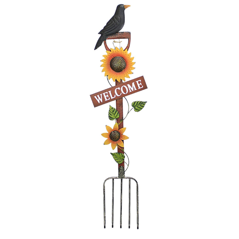 Home & Garden Metal Fall Pitch Fork - - SBKGifts.com