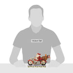 Jim Shore Santa Riding Motorcycle - - SBKGifts.com