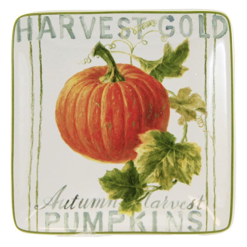 Tabletop Autumn Harvest Canape Plate Set - - SBKGifts.com