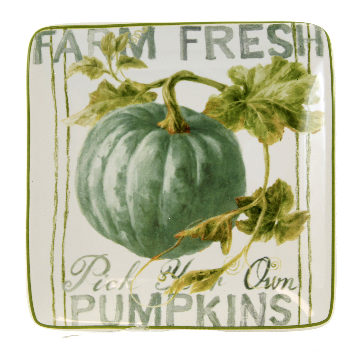 Tabletop Autumn Harvest Canape Plate Set - - SBKGifts.com