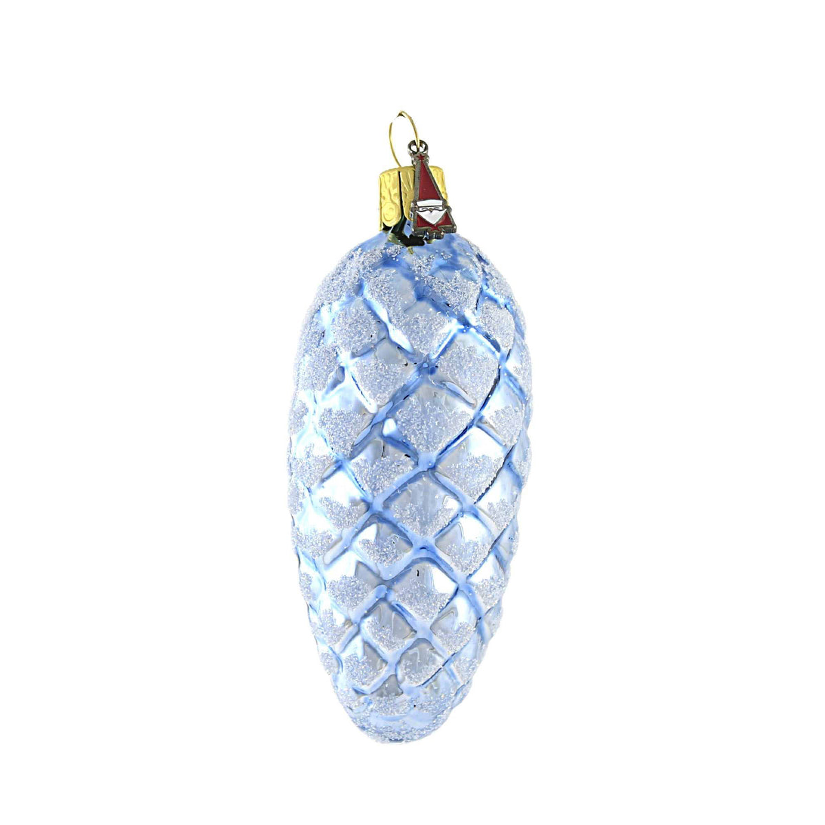 Santa Land Shimmering Pinecone Brites - - SBKGifts.com