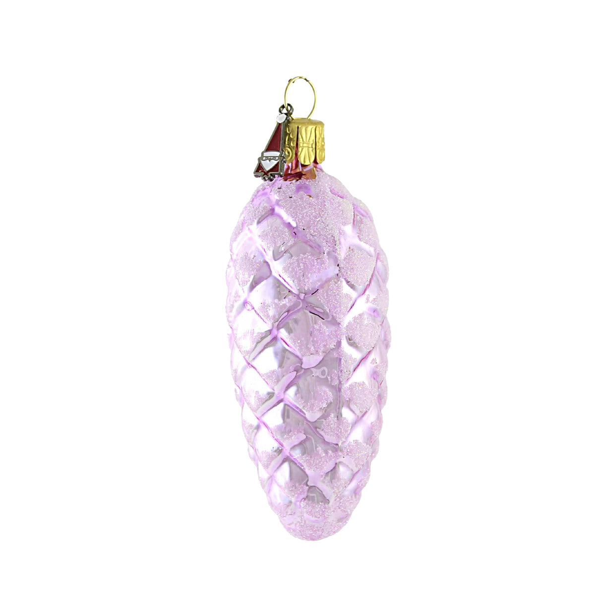 Santa Land Shimmering Pinecone Brites - - SBKGifts.com