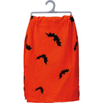 Decorative Towel Halloween Witch & Owl - - SBKGifts.com