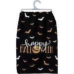 Decorative Towel Eat Drink Scary Happy Halloween - - SBKGifts.com