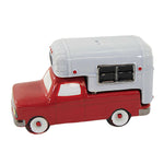 Pickup Camper Salt & Pepper - 1 Salt And Pepper Shaker Set 2.75 Inch, Ceramic - Shaker Travel Truck Cs0095 (53272)