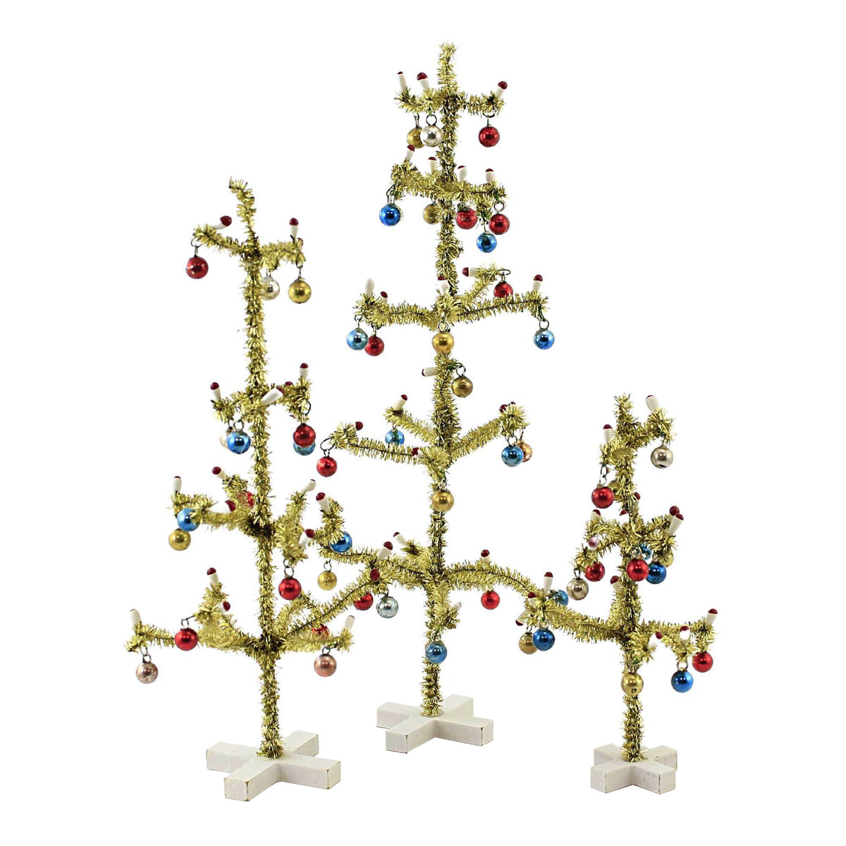 (53327) Victorian Tensel Tree Gold