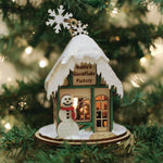 Old World Christmas Santa's Snowflake Factory - - SBKGifts.com