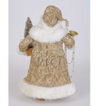 Christmas Lt. Gilded Gold Santa Plastic Christmas Presents Tree Cc1852 (53435)