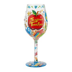 Tabletop Super Teacher Glass Wine Glass 6010154 (53482)