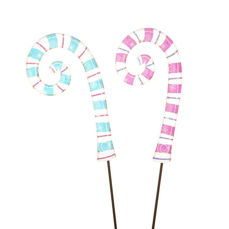 Round Top Collection Pretty Pastel Candy Canes - - SBKGifts.com