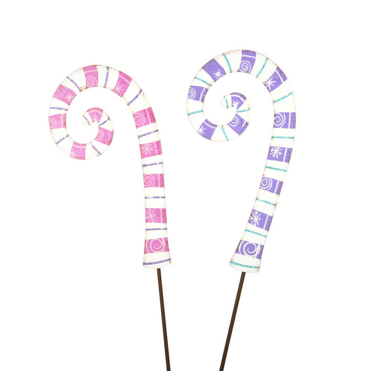 Round Top Collection Pretty Pastel Candy Canes - - SBKGifts.com