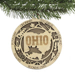 Holiday Ornament State Of Ohio - - SBKGifts.com