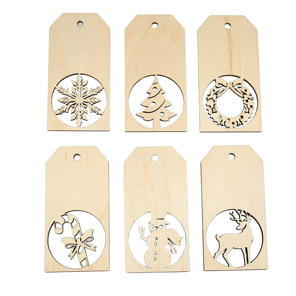 (53605) Gift Tags Rectangle