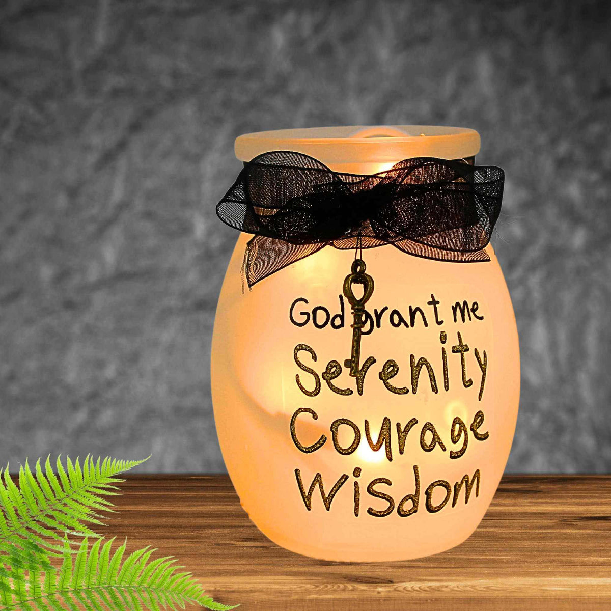 Stony Creek Serenity Pre-Lit Small Jar - - SBKGifts.com