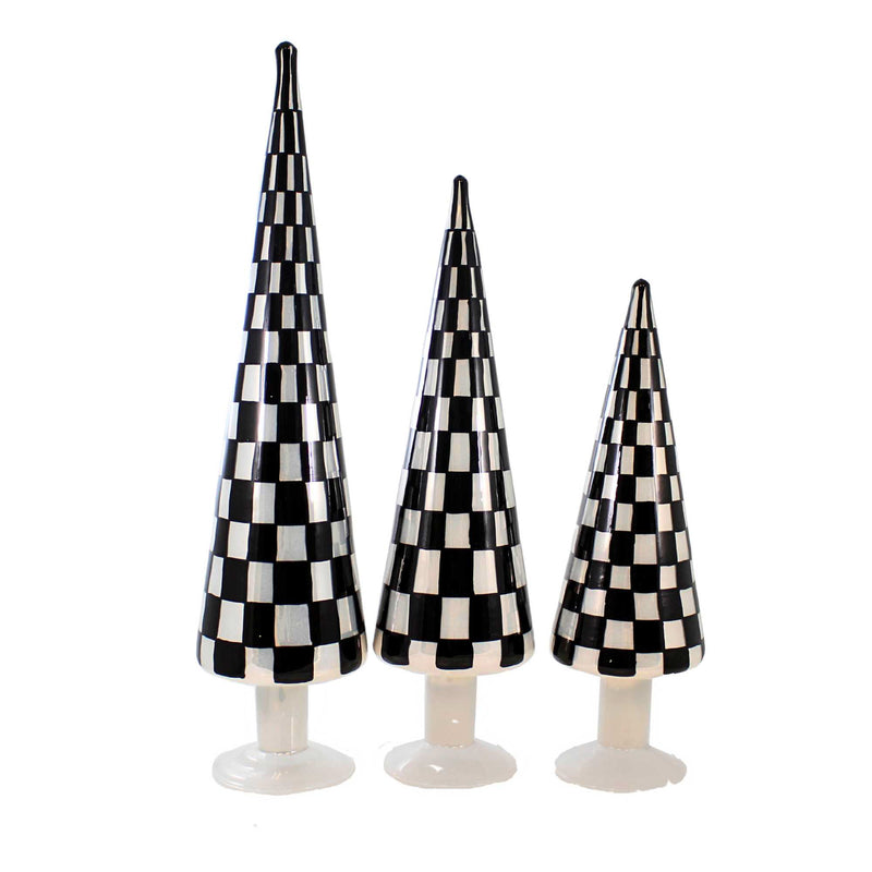 Cody Foster Black Trees Set Of 3 - - SBKGifts.com