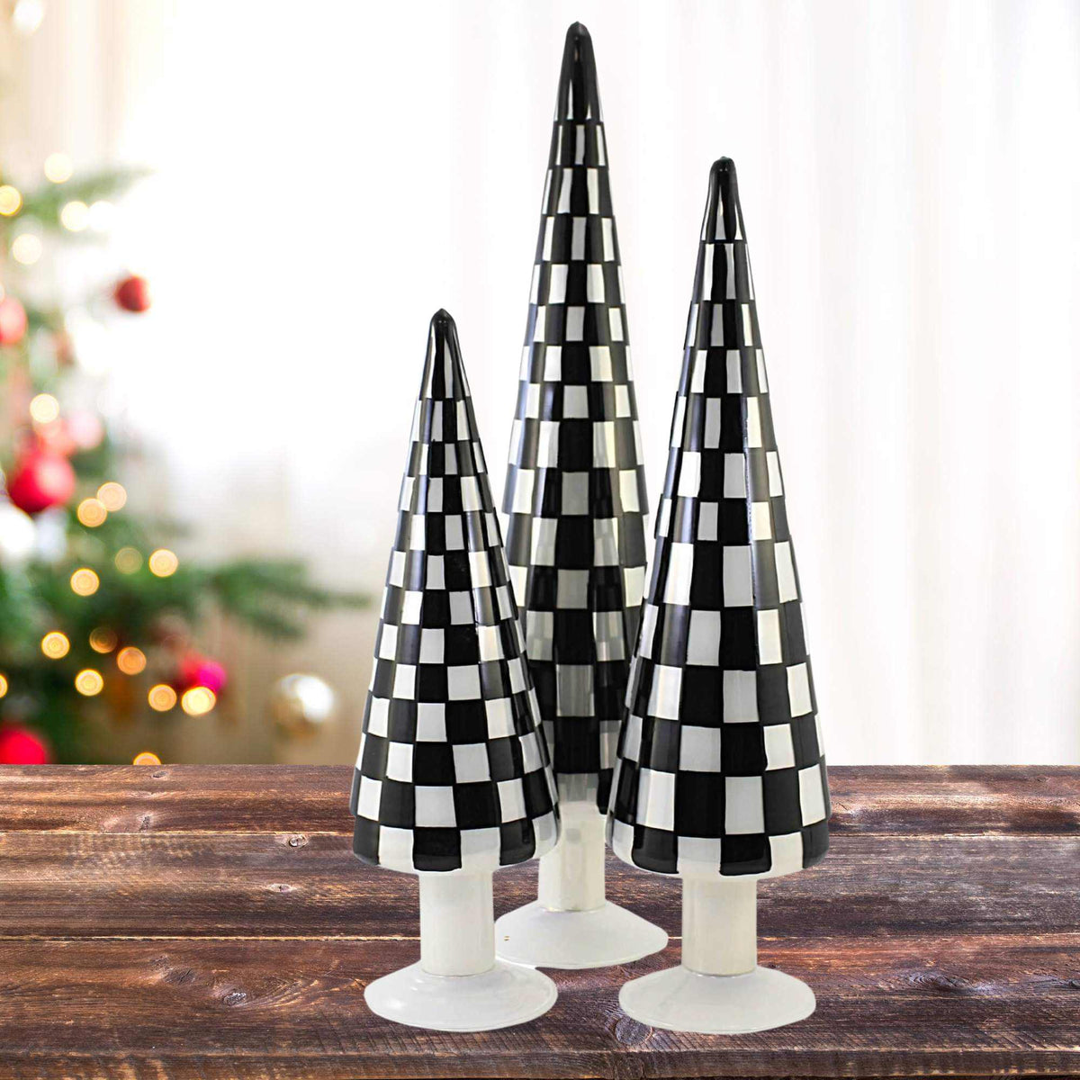 Cody Foster Black Trees Set Of 3 - - SBKGifts.com