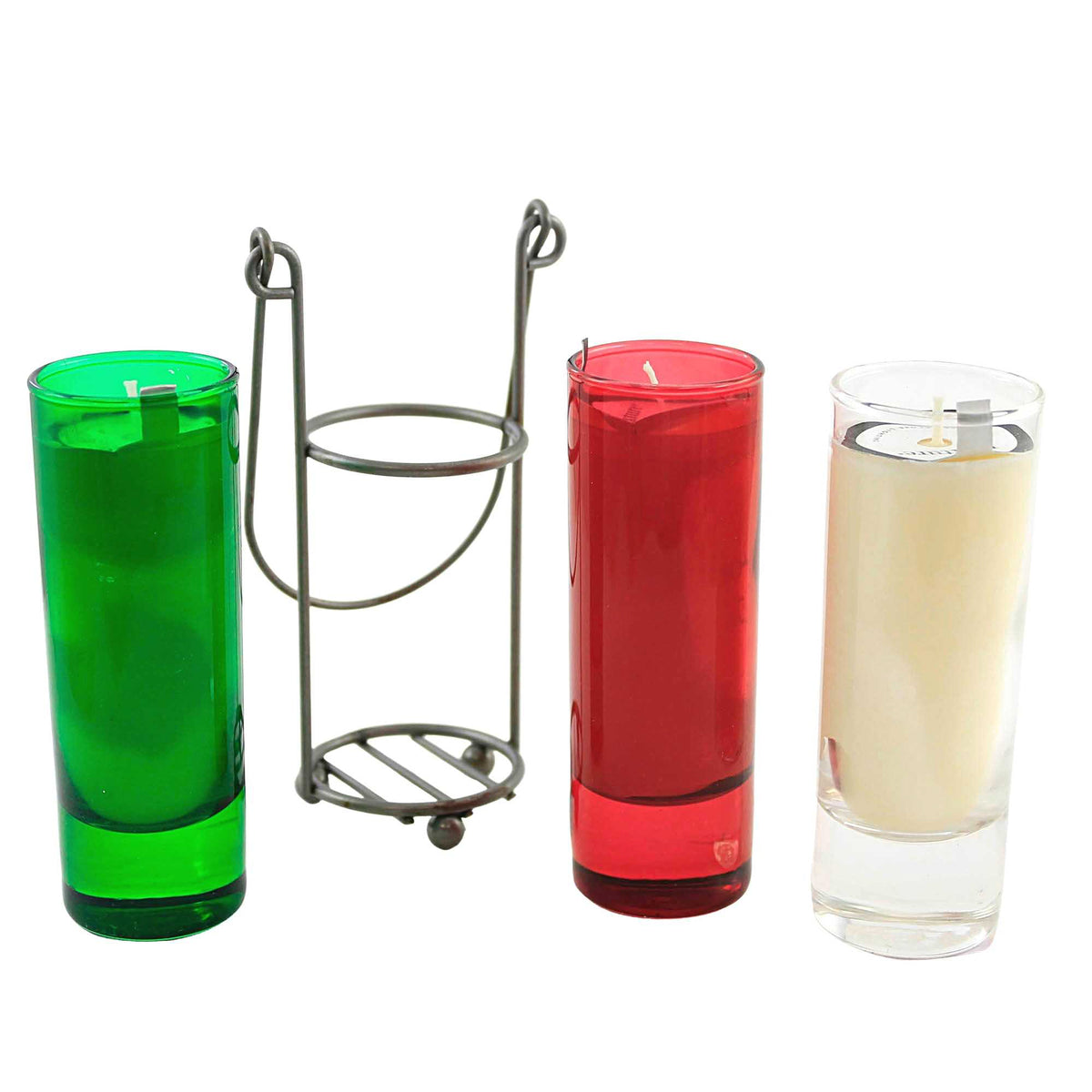 (53692) Holiday Votives W/Single Holder